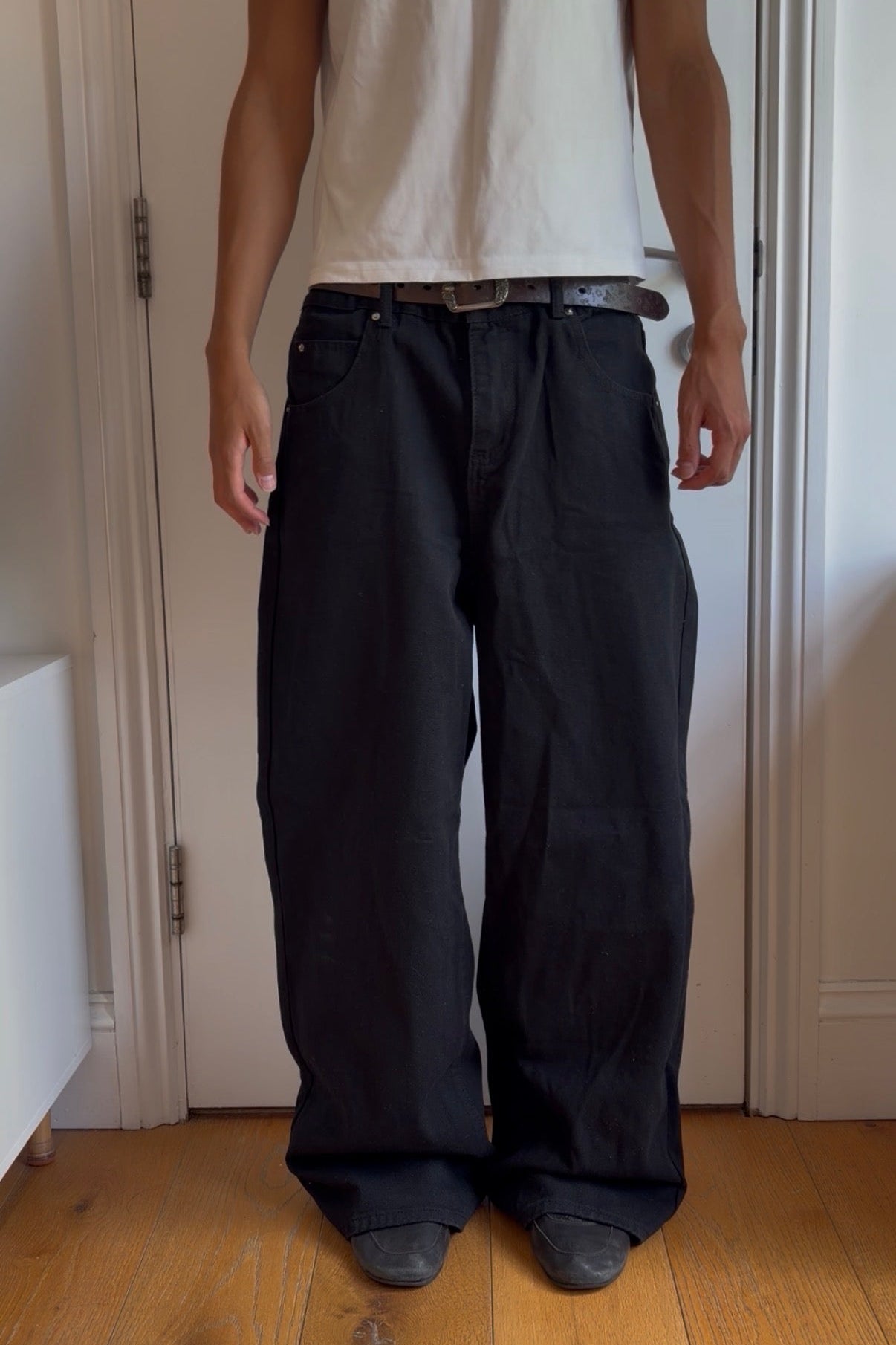 Canvas Wide Leg Denim