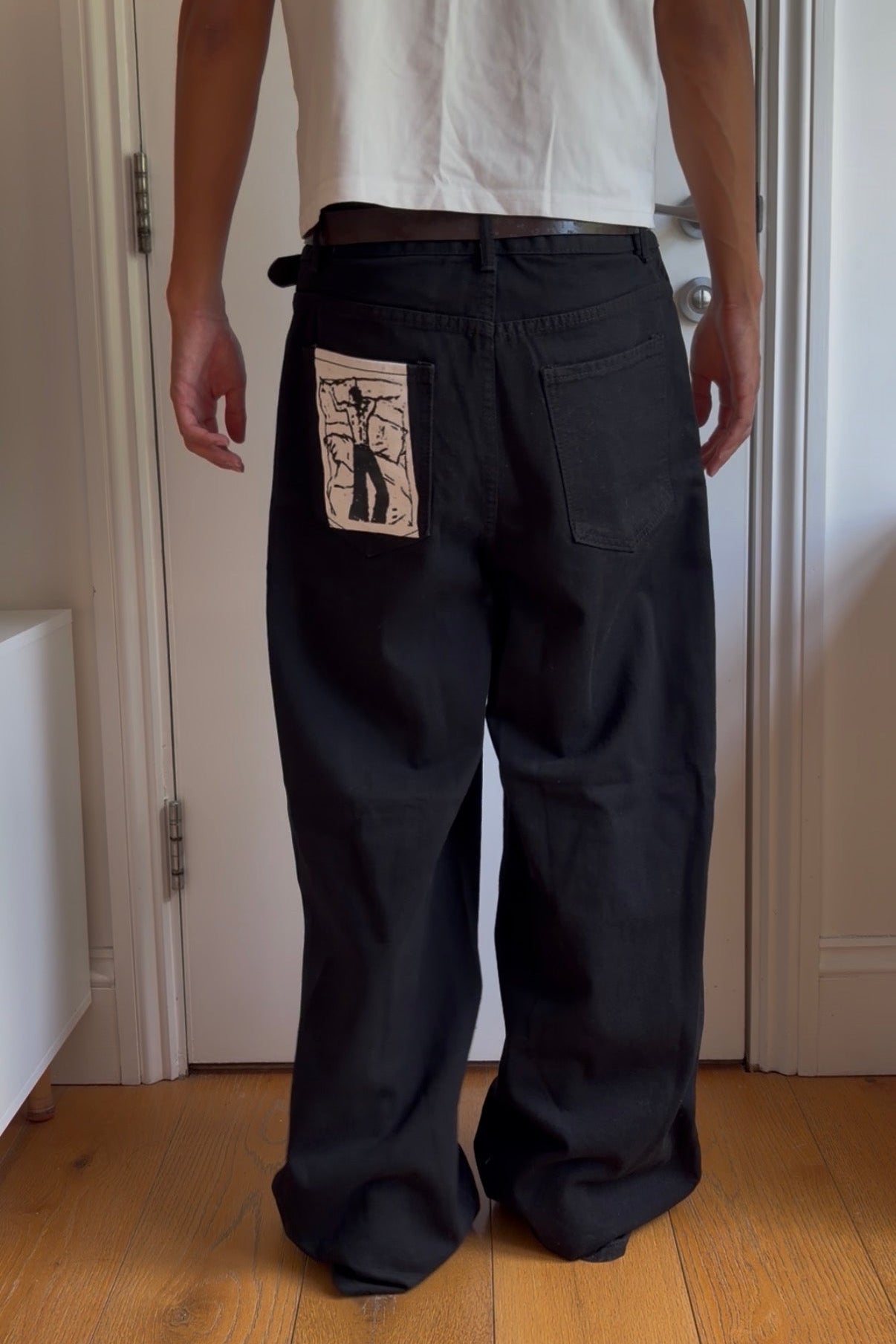 Canvas Wide Leg Denim