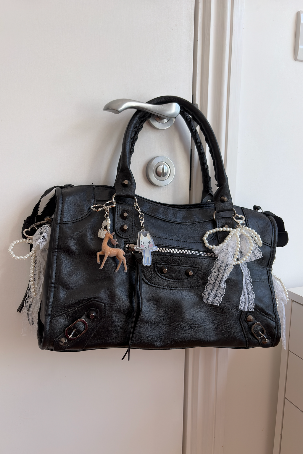 City Bag with Charms