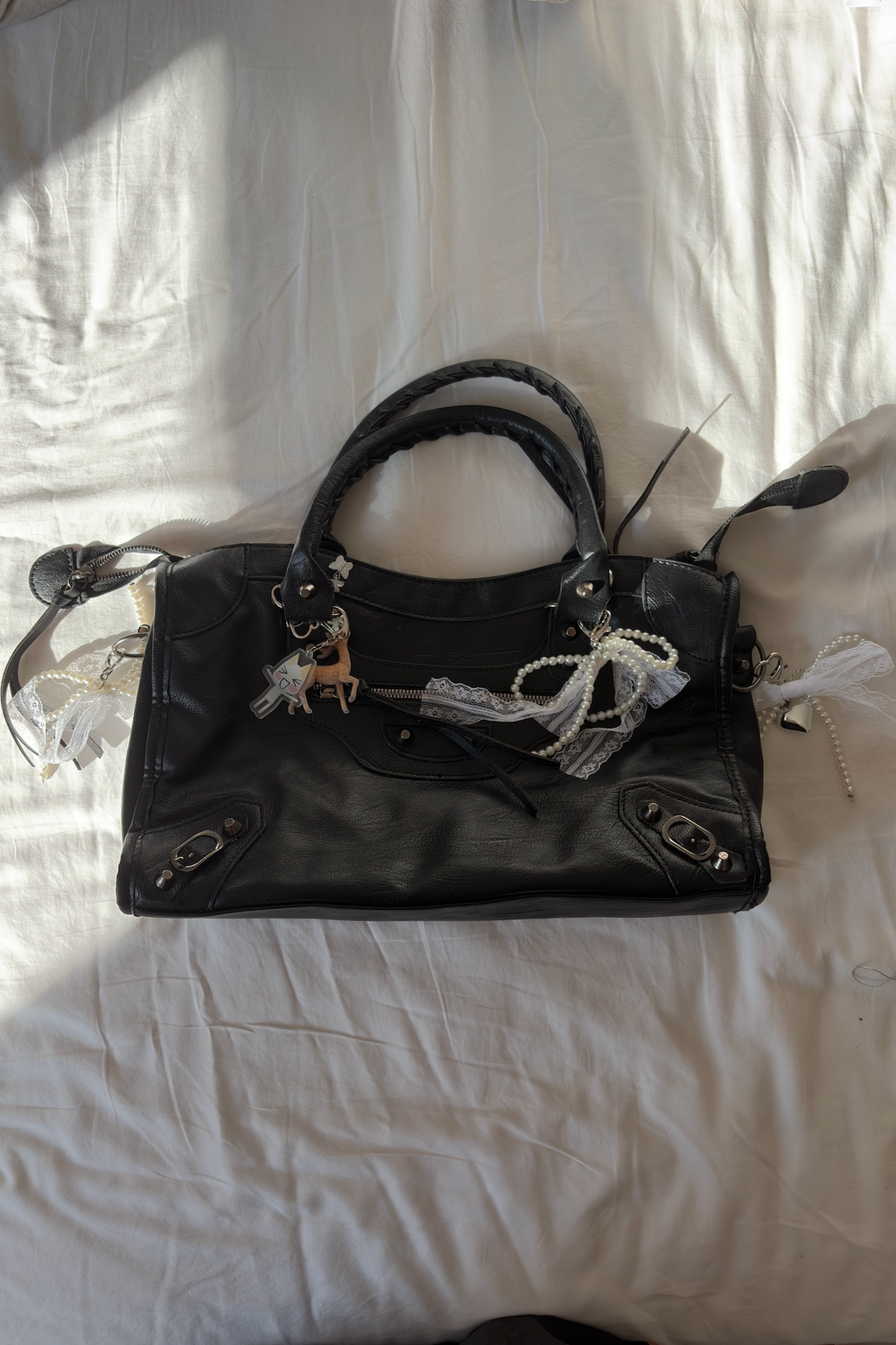 City Bag with Charms